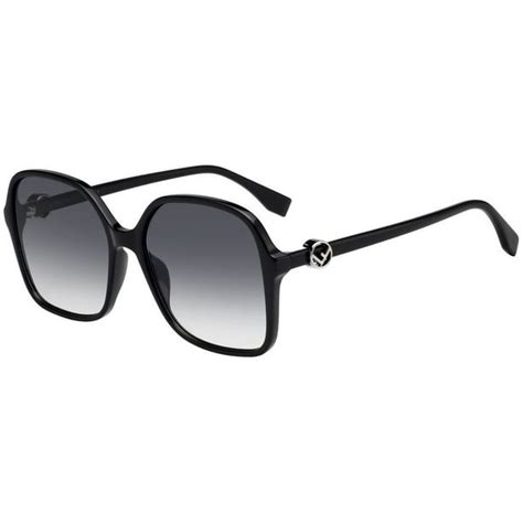 fendi ff 0287/s|Fendi FF 0287/S 0807 Fendi 58 mm Black Sunglasses .